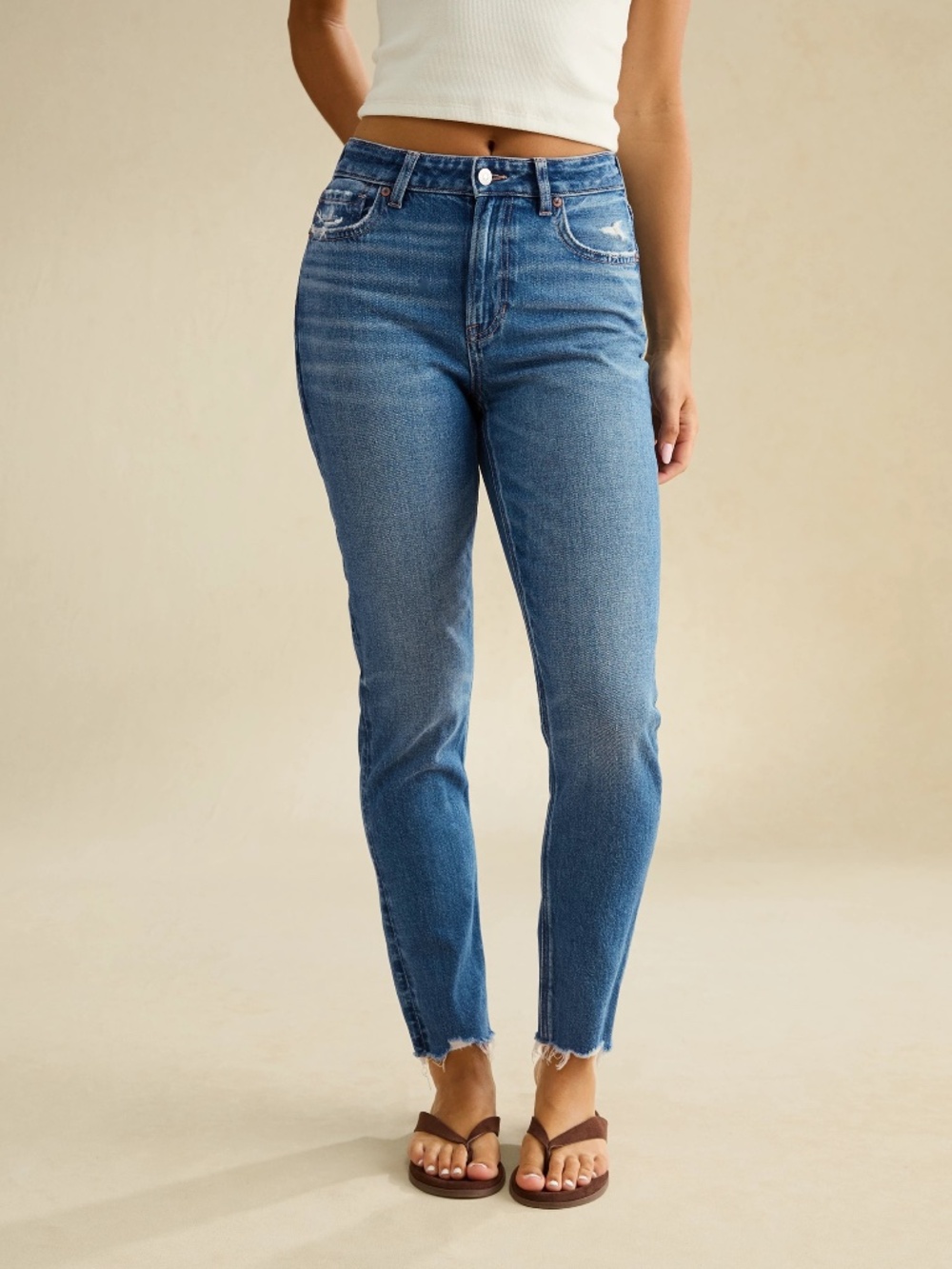 American Eagle Outfitters High-Rise Blue Skinny Jeans